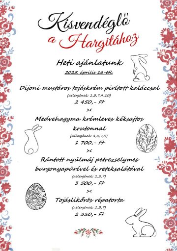 Húsvéti ajánlatunk